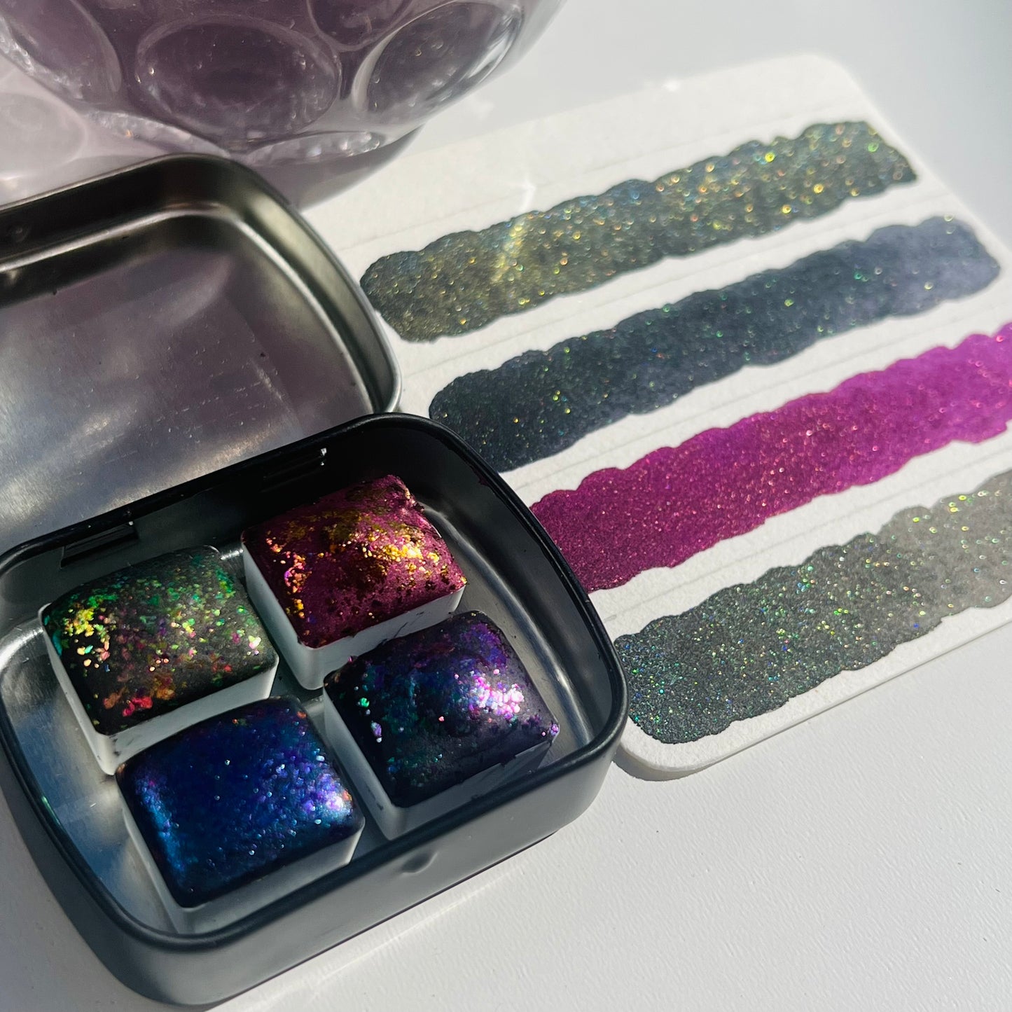 Super Nova Matte & Mica Watercolour Set