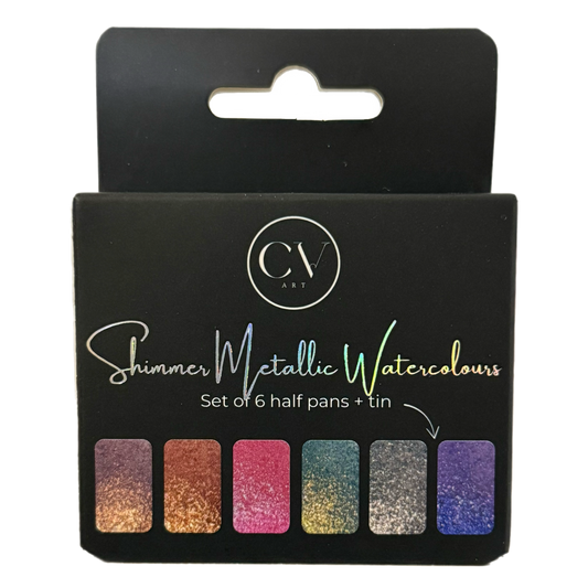 Shimmer Watercolour Half Pan Set
