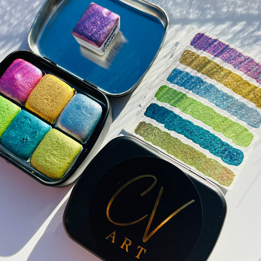 Hinterland Shimmery Watercolour Set