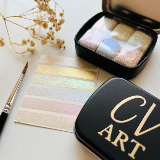 Ghost Metallic Watercolour Set