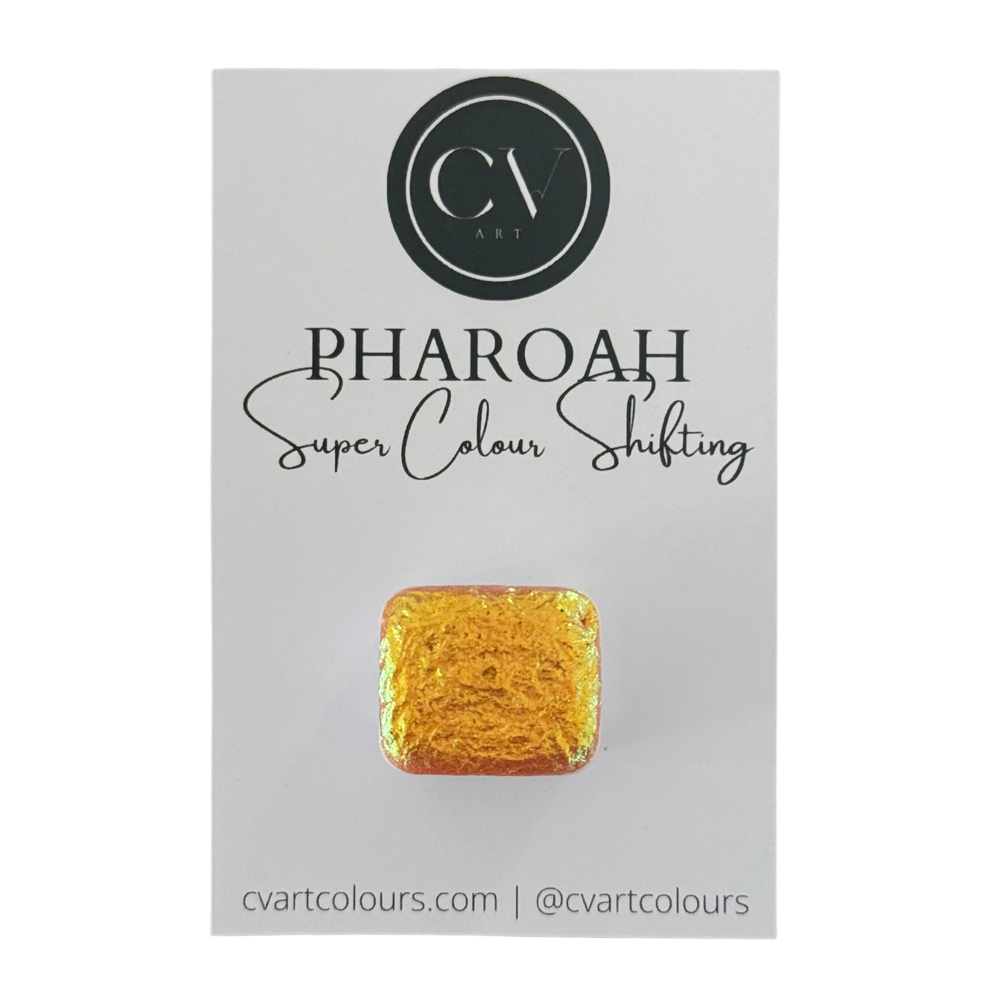 'Pharaoh' Super Colour Shift Watercolour Paint Half Pan