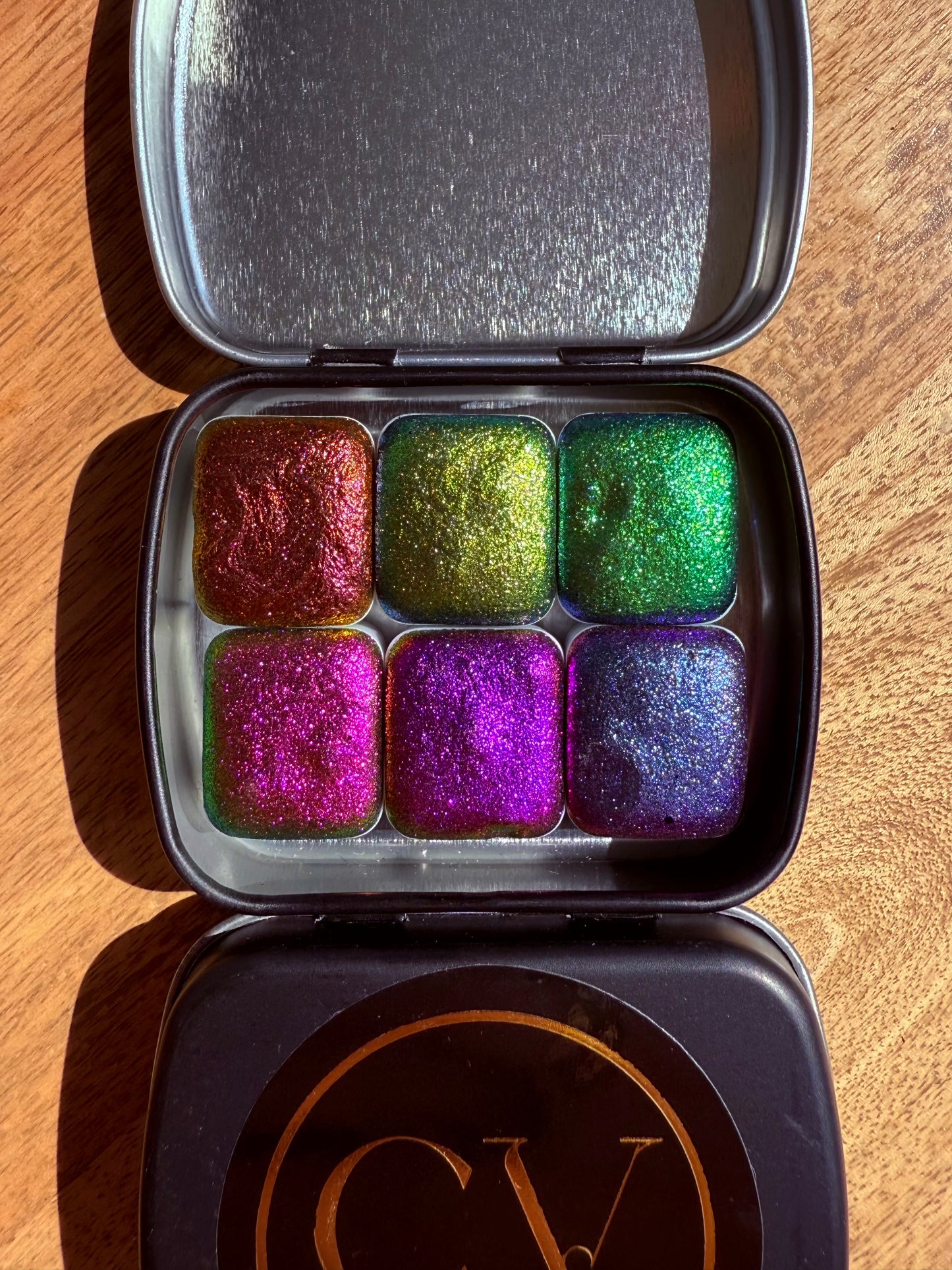 Hyper Colour Shift Watercolour Half Pan Set