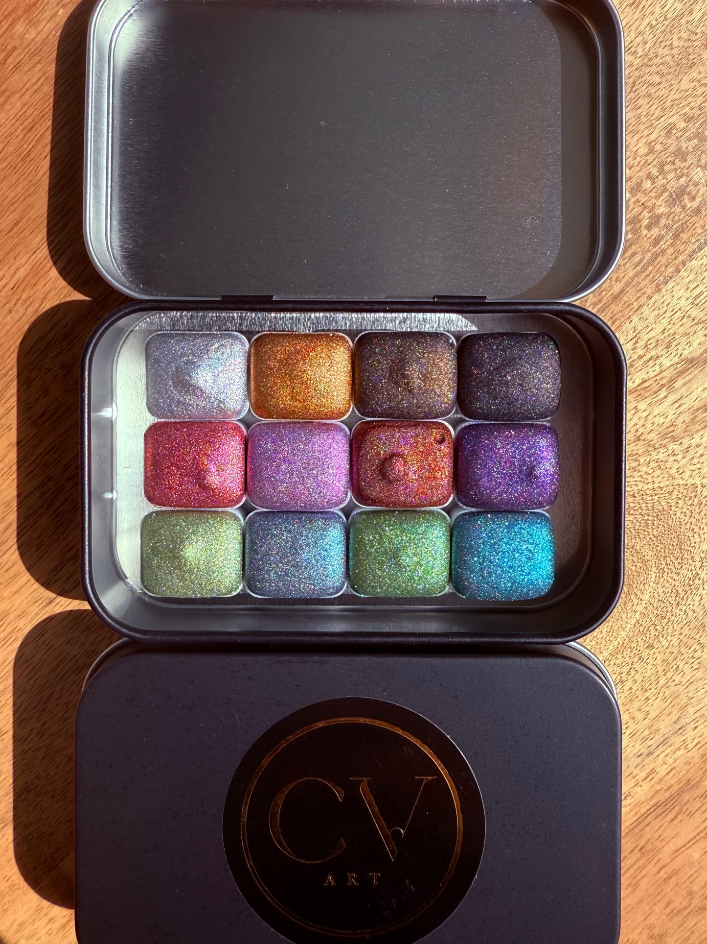 Master Holographic Watercolour Half Pan Set