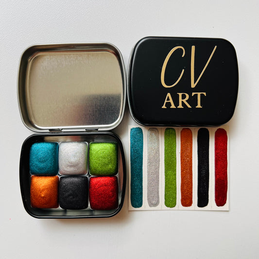 *bonus* Chrome Watercolour Set