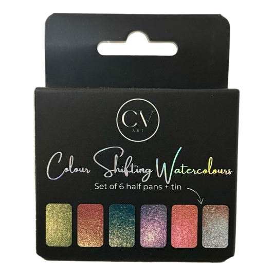 Chameleon Colour Shift Watercolour Half Pan Set