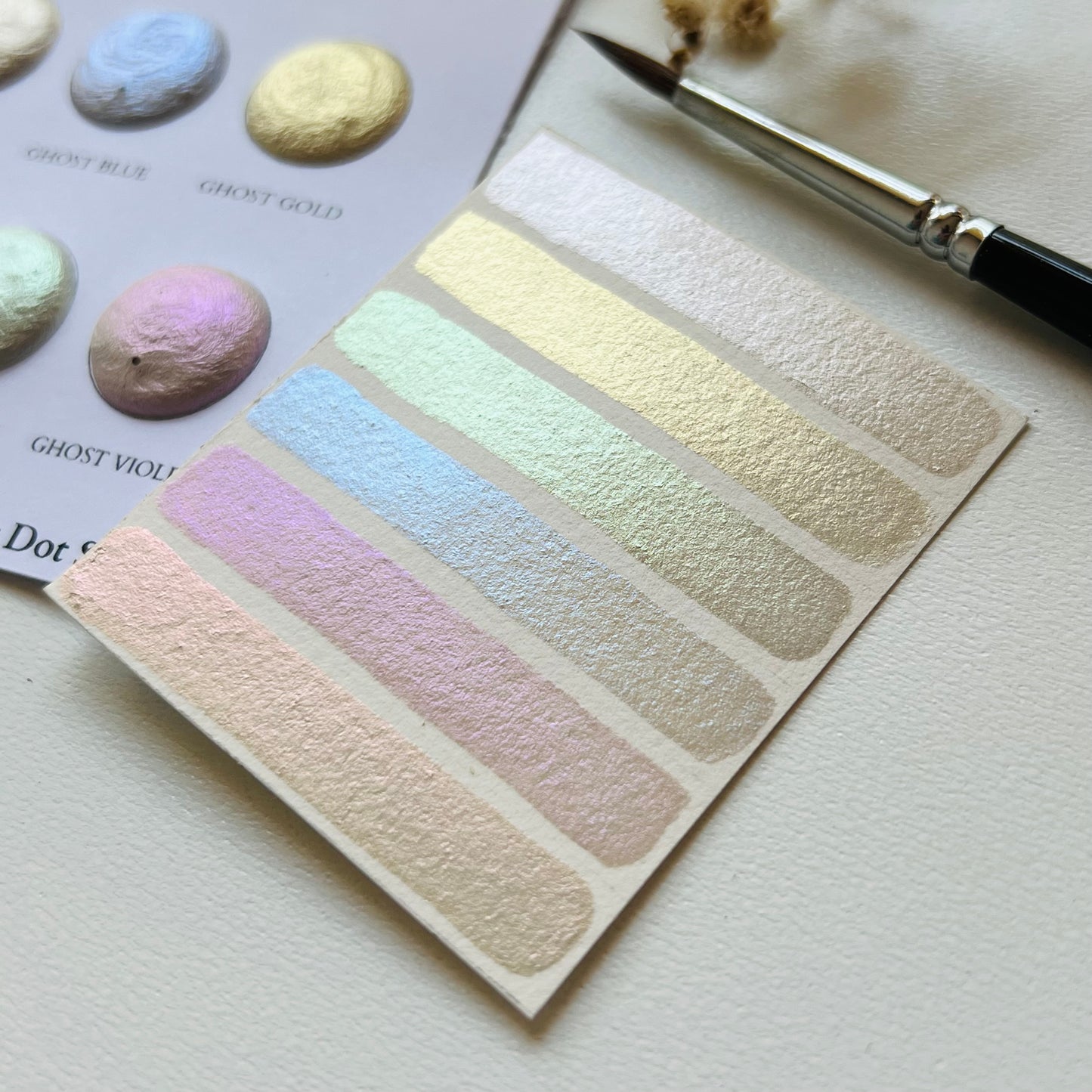 Ghost Metallic Watercolour Set