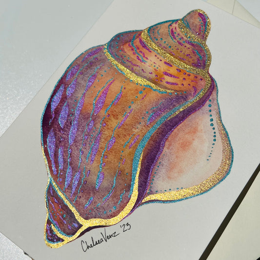 ‘Shiny Shell’ Card + Frame