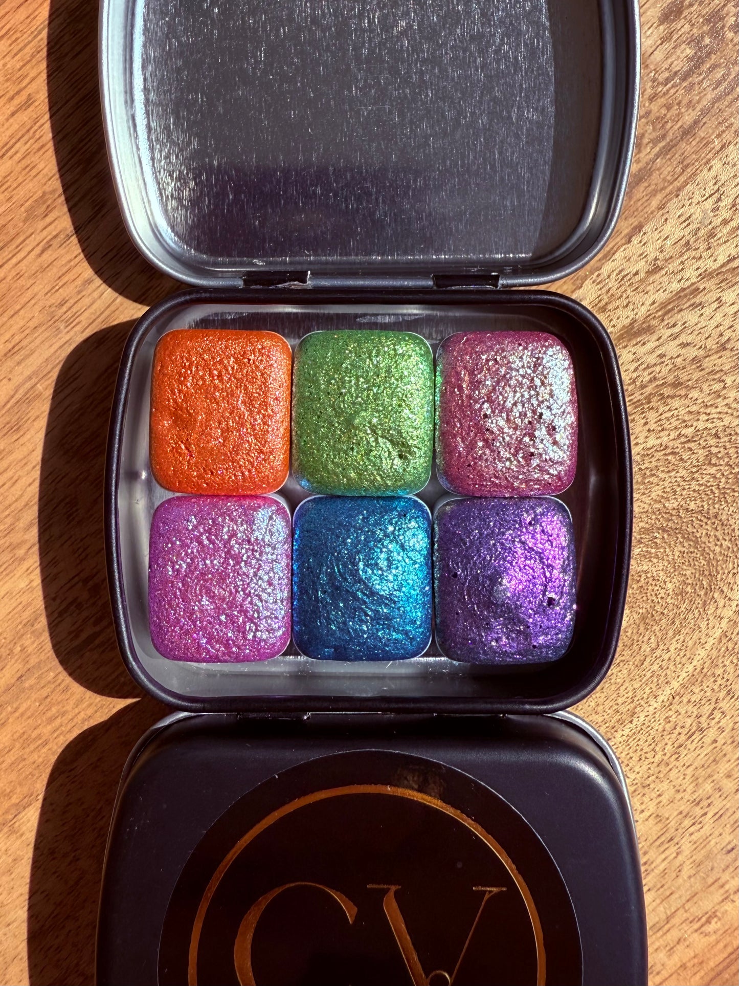 Chameleon Colour Shift Watercolour Half Pan Set