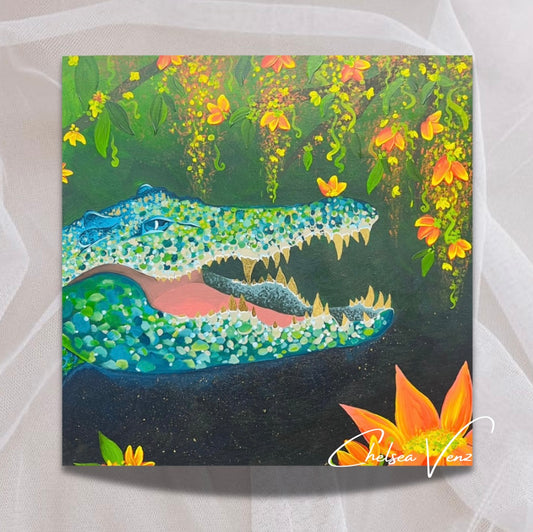 Goldie The Saltie | Collectable Print