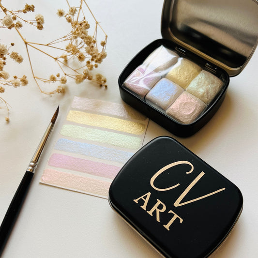 Ghost Metallic Watercolour Set
