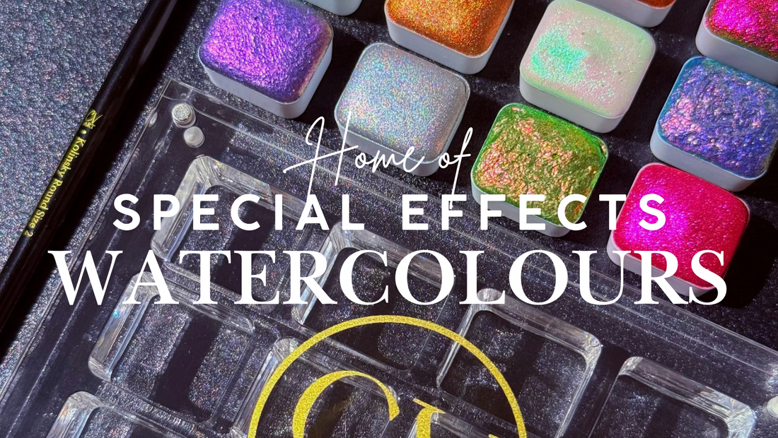 Special Effects Watercolours: How To Use Them