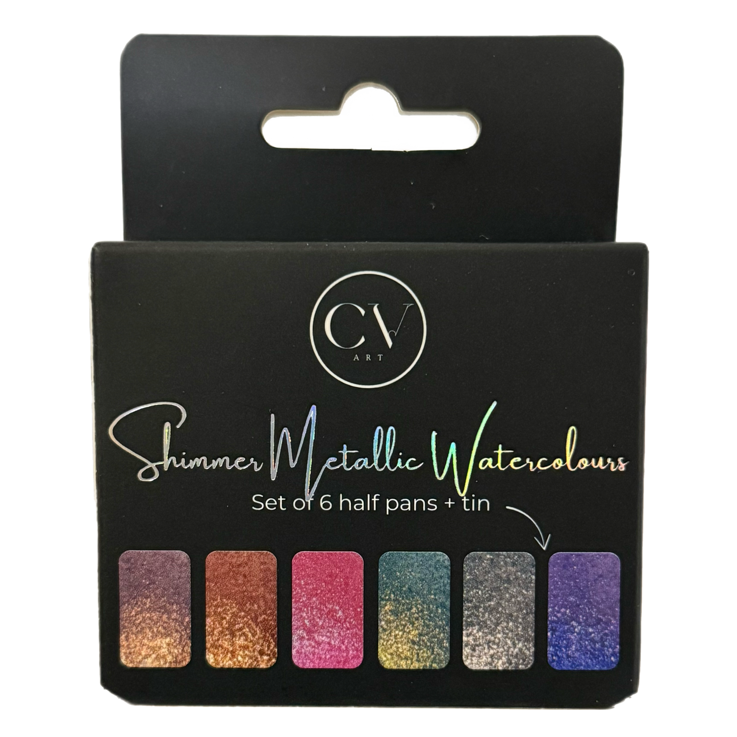 Shimmer Watercolour Half Pan Set