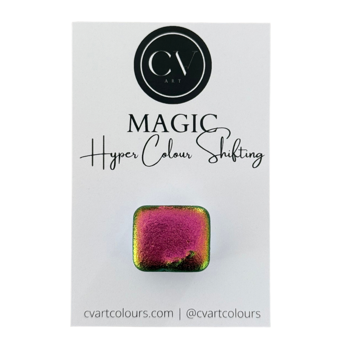 'Magic' Hyper Colour Shift Watercolour Paint Half Pan