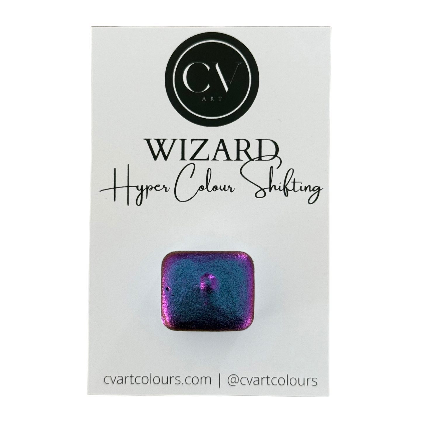 'Wizard' Hyper Colour Shift Watercolour Paint Half Pan