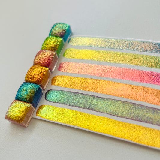 Super Colour Shifting Watercolour Mini Pan Set